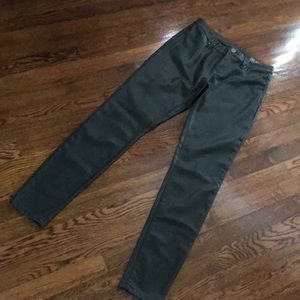 BLANK-NYC Gray Faux Leather Pants
